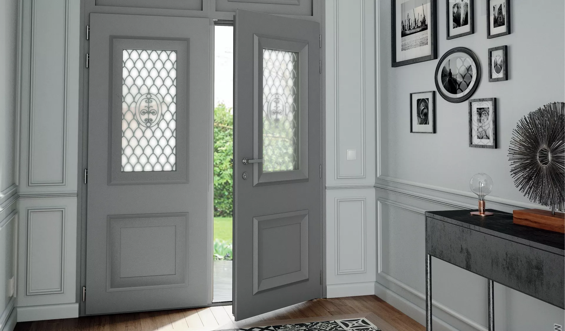Portes d'entrée sur mesure OuvertureS à Saint-Brieuc