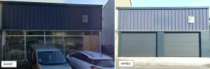 porte de garage à SAINT BRIEUC – OuvertureS