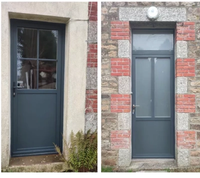 porte de service et porte d entrée à Saint Brandan – OuvertureS